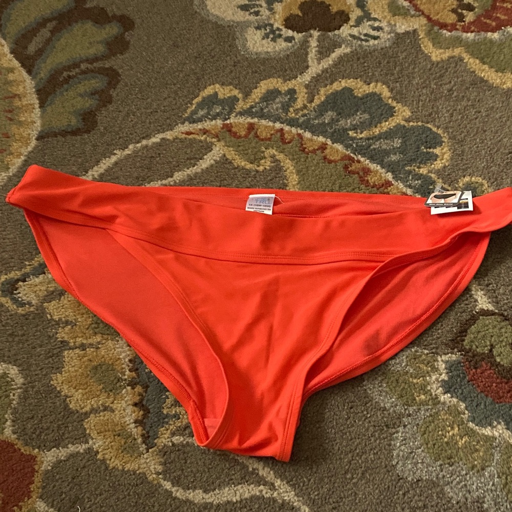 Women's Orange Bikini Bottom Brand New